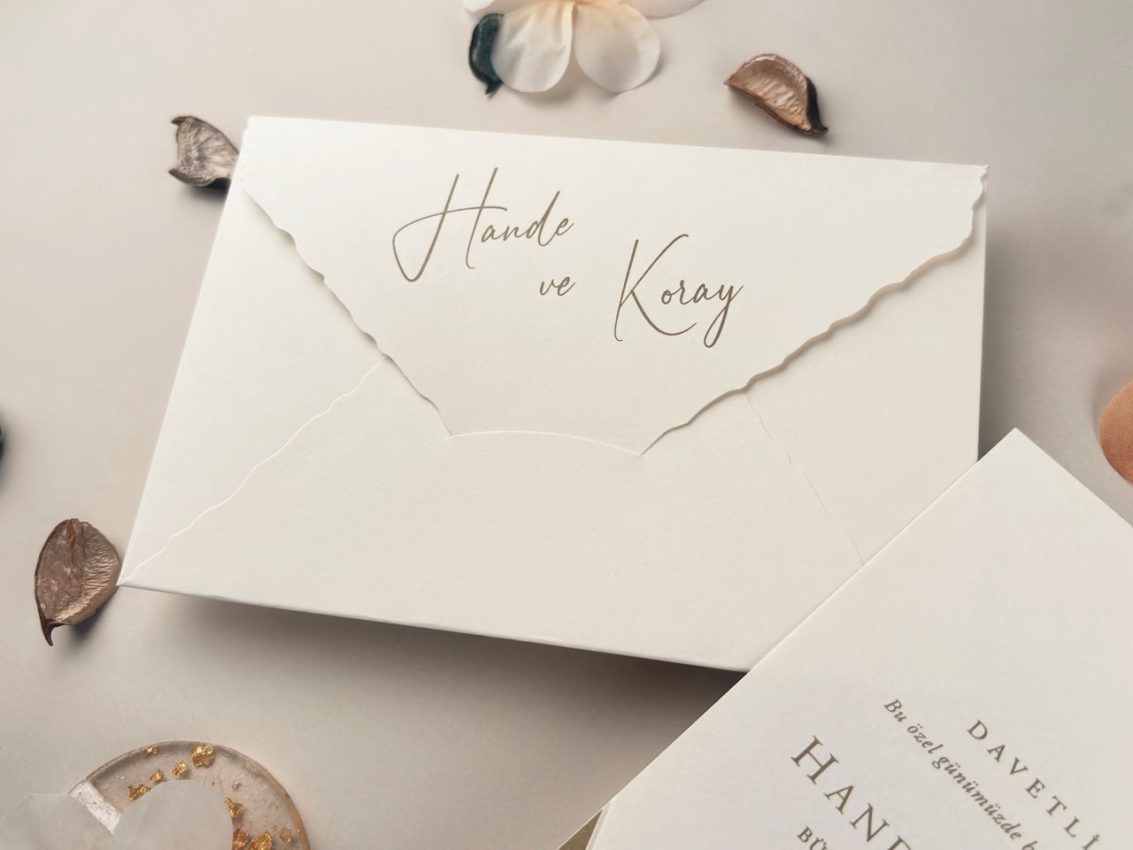 13324 - Geometrikus mintás esküvői meghívó