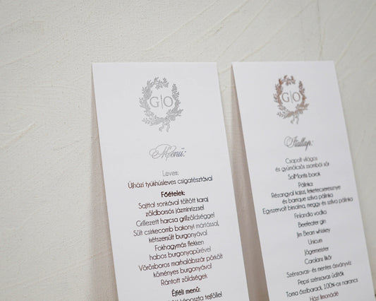 ME49 - Ezüstfóliázott menü