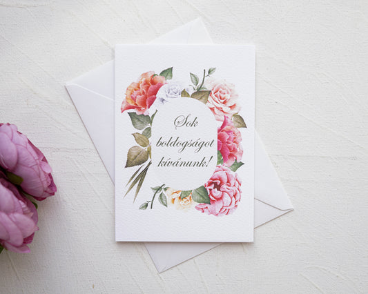 Esküvői képeslap - K39-Képeslap-Erdélyi Esküvői Meghívók-Esküvő,Képeslap-Erdélyi Esküvői Meghívók
