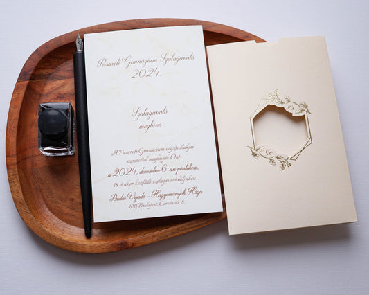 Szalagavató meghívó - 9154-Szalagavató meghívó-Erdélyi Esküvői Meghívók-szalagavato-Erdélyi Esküvői Meghívók