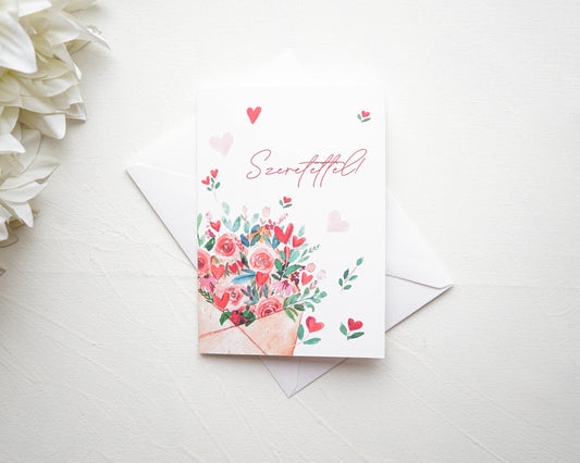 Esküvői képeslap - K02-Képeslap-Erdélyi Esküvői Meghívók-Esküvő,Képeslap-Erdélyi Esküvői Meghívók