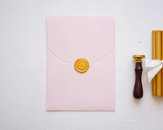 Z9322 - Barackvirág színű díszboríték - 20 x 14 cm-Boríték-Erdélyi Esküvői Meghívók-barack,barackszin,boríték,rövid oldalon nyíló boríték-Erdélyi Esküvői Meghívók