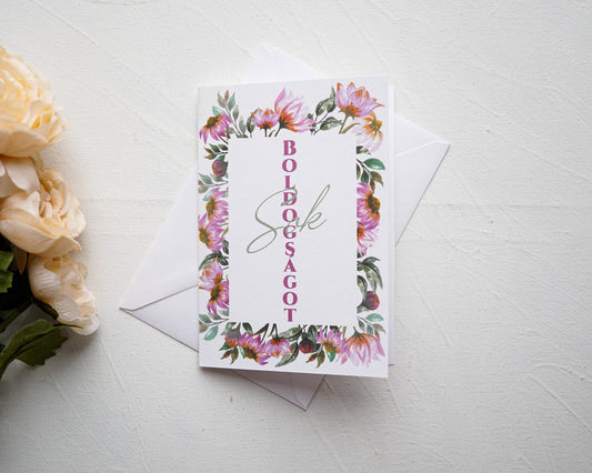 Esküvői képeslap - K23-Képeslap-Erdélyi Esküvői Meghívók-Esküvő,Képeslap-Erdélyi Esküvői Meghívók