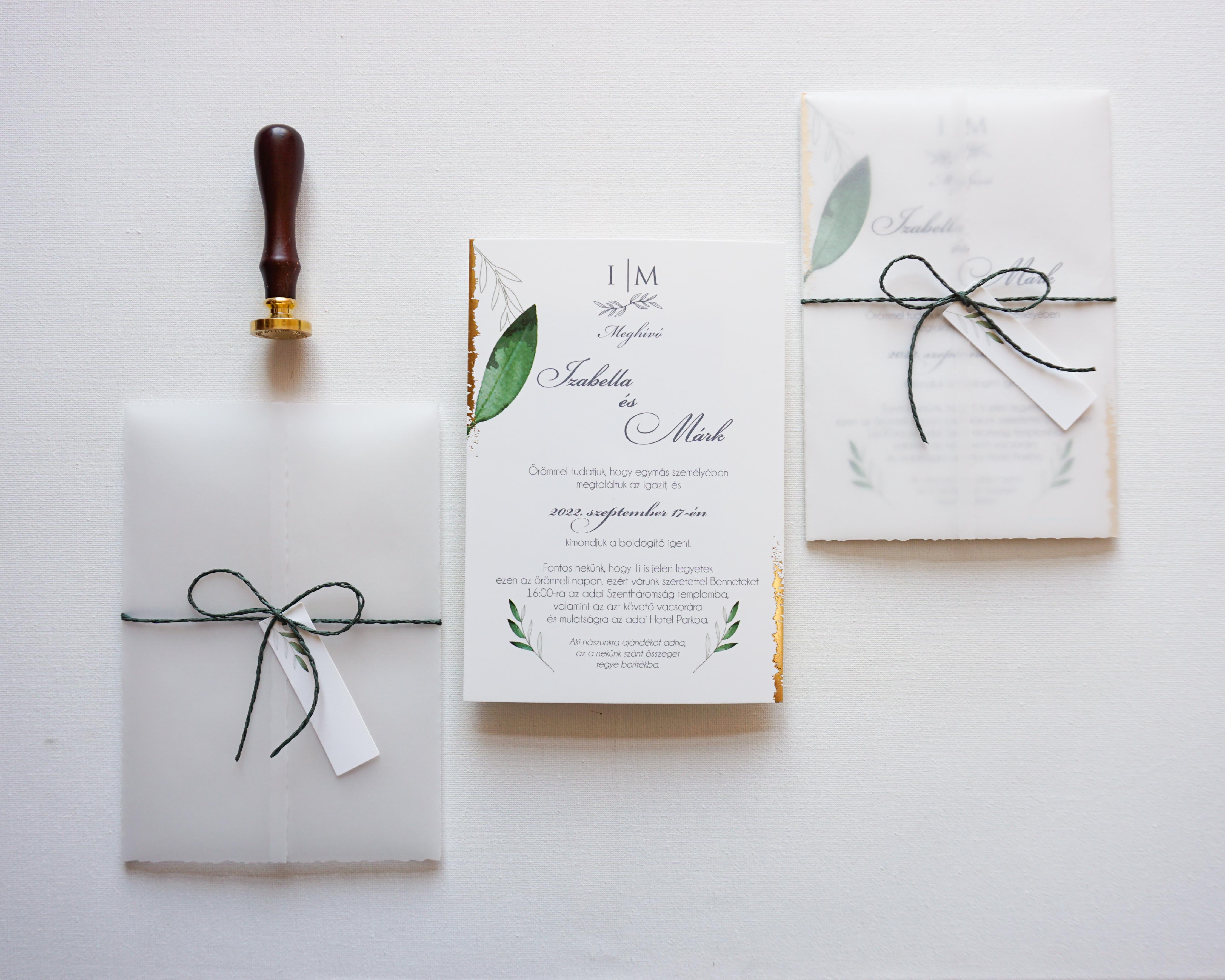 Outlet Wedding Invitation - 9206