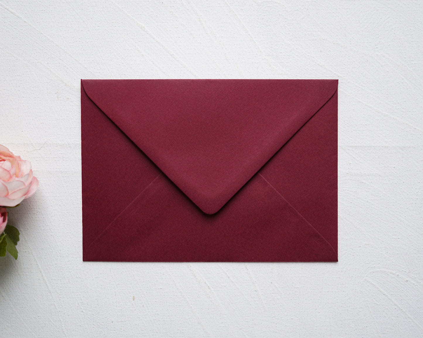 Bíborvörös prémium boríték - B6 - 125×176 mm - RENDELÉSRE-Boríték-Erdélyi Esküvői Meghívók-B6,boríték,piros,vörös-Erdélyi Esküvői Meghívók