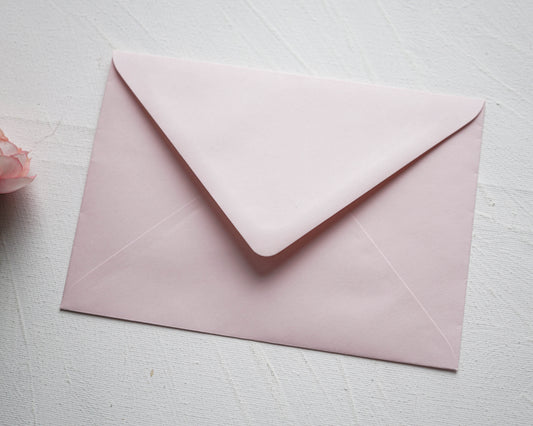 Blush prémium boríték - B6 - 125×176 mm-Boríték-Erdélyi Esküvői Meghívók-B6,boríték,pink,rózsaszín-Erdélyi Esküvői Meghívók