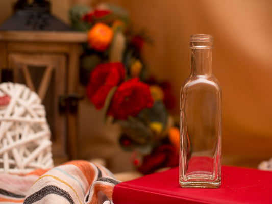 Ajándék üvegpalack - Dora 100 ml-Palack-Erdélyi Esküvői Meghívók-ajándék-Erdélyi Esküvői Meghívók