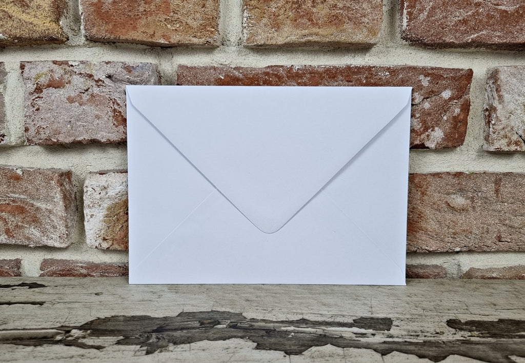 Z005 - Fehér díszboríték - 20 x 14 cm-Boríték-Erdélyi Esküvői Meghívók-boríték,fehér-Erdélyi Esküvői Meghívók