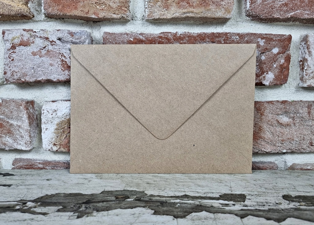 Z108 - Kraft színű díszboríték - 20 x 14 cm-Boríték-Erdélyi Esküvői Meghívók-barna,boríték,kraft-Erdélyi Esküvői Meghívók