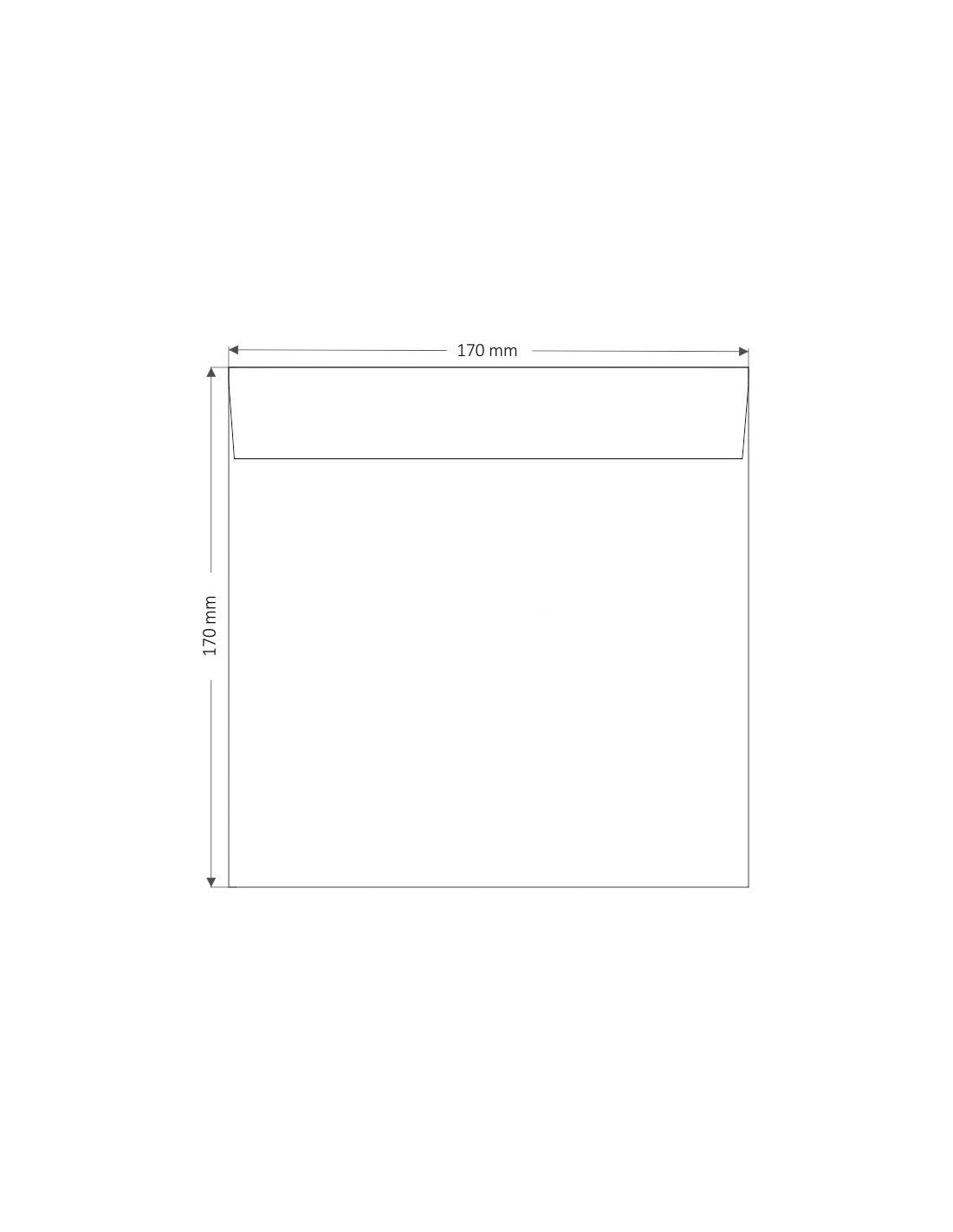 Fehér leragasztható boríték - 17 cm x 17 cm-Boríték-Erdélyi Esküvői Meghívók-boríték,fehér,törtfehér-Erdélyi Esküvői Meghívók