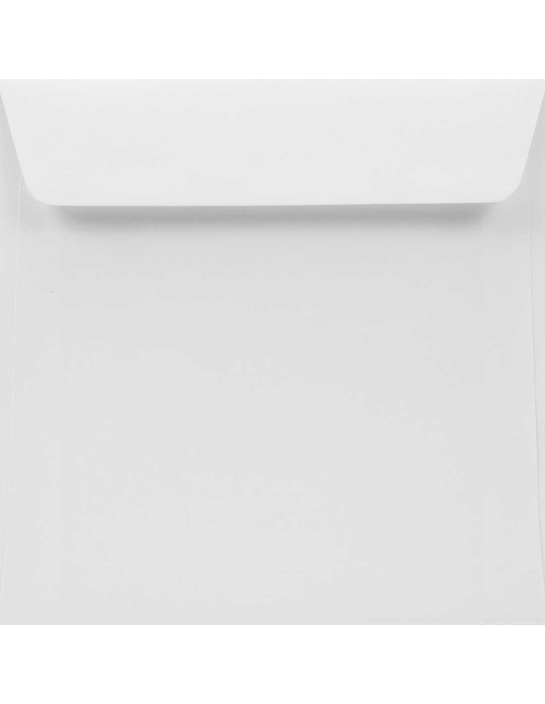 Fehér leragasztható boríték - 17 cm x 17 cm-Boríték-Erdélyi Esküvői Meghívók-boríték,fehér,törtfehér-Erdélyi Esküvői Meghívók