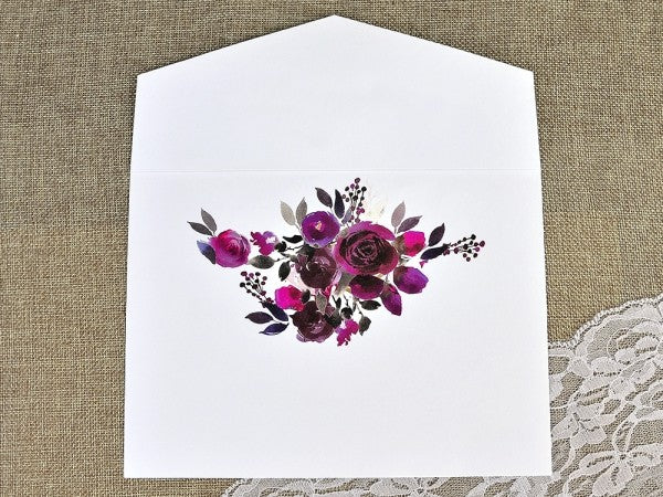 39630-esküvői meghívó-ezüst, lasercut, lila, virág-Lézervágott esküvői meghívók-Erdélyi Esküvői Meghívók