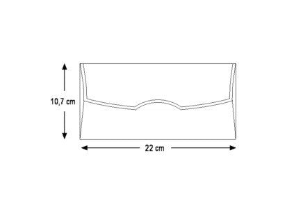 Z004 - 10,7 x 22 cm - utolsó 40 db-Boríték- -arany, boríték boríték - plicuri colorate - plicuri speciale -Erdélyi Esküvői Meghívók
