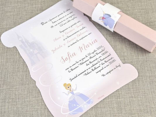 15727-Keresztelő meghívók-keresztelő, kislány-Erdélyi Esküvői Meghívók