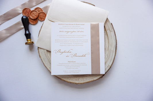 Esküvői meghívó EM05 - Két oldalas elegáns esküvői meghívó - Erdélyi Esküvői Meghívók - Wedding invitation EM05 - Két oldalas elegáns esküvői meghívó - invitatii de nunta EM05 - Két oldalas elegáns esküvői meghívó