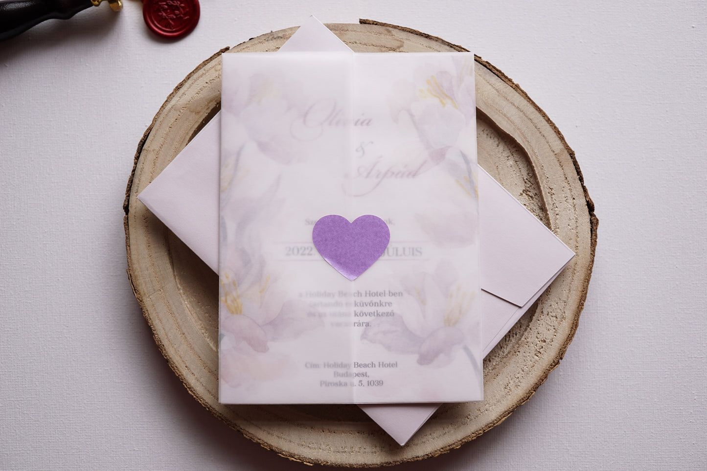Esküvői meghívó EM25 - Kinyitható pausz papíros esküvői meghívó - Erdélyi Esküvői Meghívók - Wedding invitation EM25 - Kinyitható pausz papíros esküvői meghívó - invitatii de nunta EM25 - Kinyitható pausz papíros esküvői meghívó