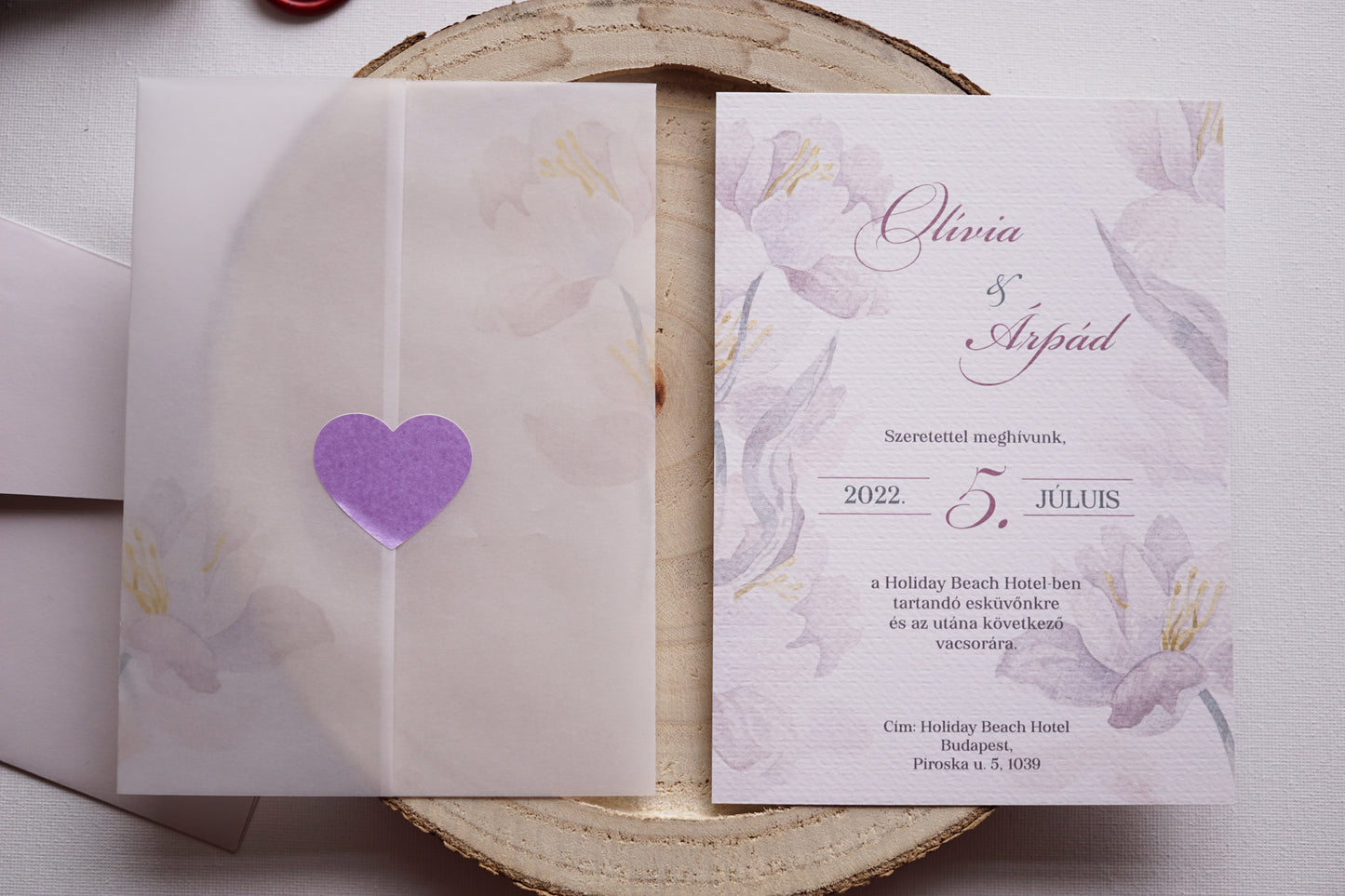 Esküvői meghívó EM25 - Kinyitható pausz papíros esküvői meghívó - Erdélyi Esküvői Meghívók - Wedding invitation EM25 - Kinyitható pausz papíros esküvői meghívó - invitatii de nunta EM25 - Kinyitható pausz papíros esküvői meghívó