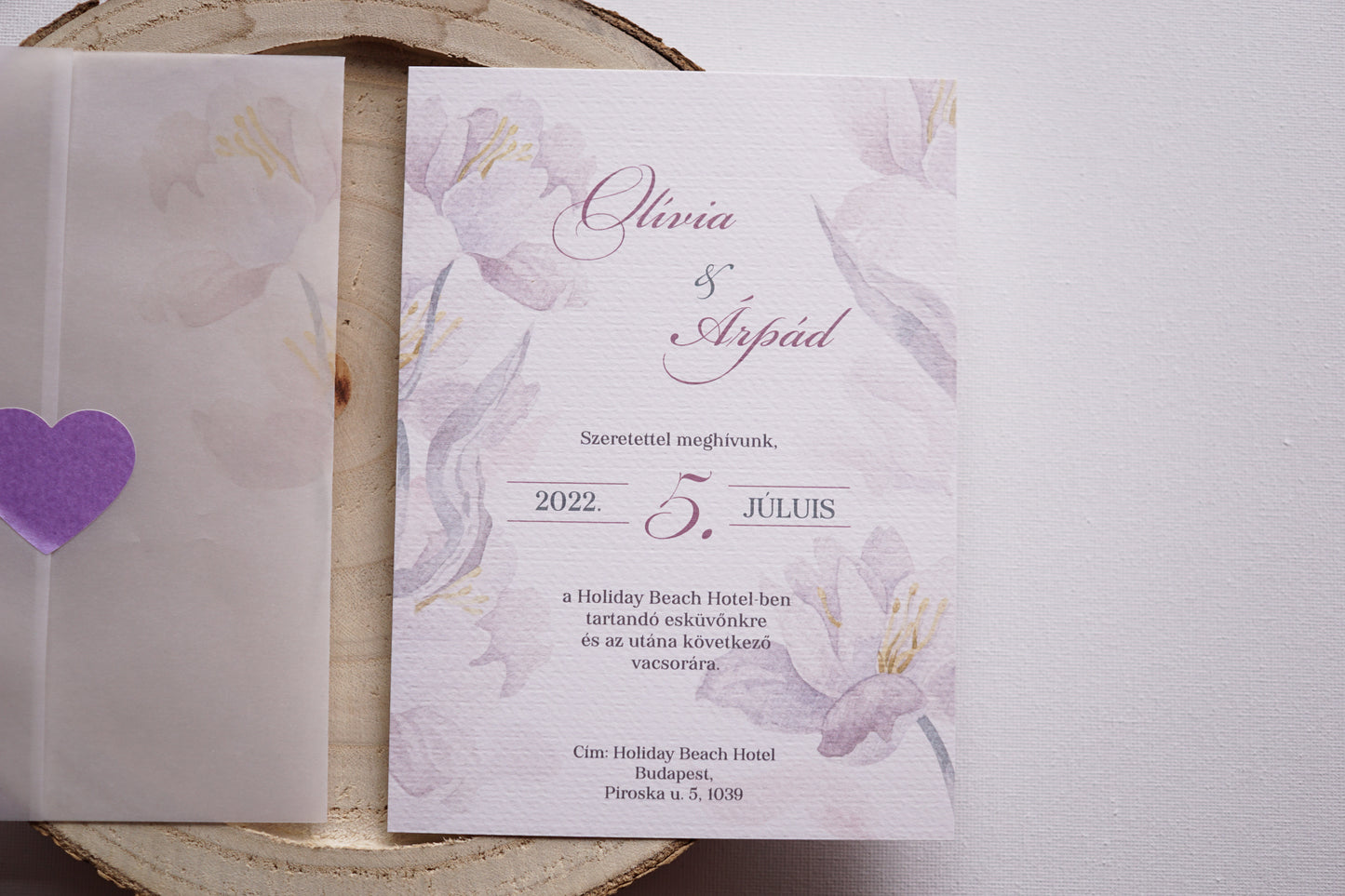 Esküvői meghívó EM25 - Kinyitható pausz papíros esküvői meghívó - Erdélyi Esküvői Meghívók - Wedding invitation EM25 - Kinyitható pausz papíros esküvői meghívó - invitatii de nunta EM25 - Kinyitható pausz papíros esküvői meghívó