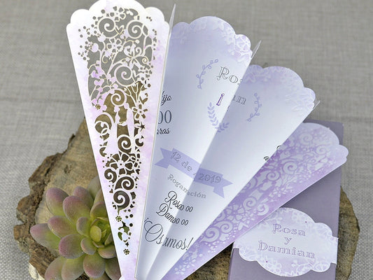 39332-esküvői meghívó-doboz, lasercut, lila, Valami Más!-Lézervágott esküvői meghívók-Erdélyi Esküvői Meghívók