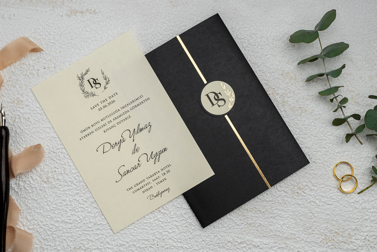 9266 - Elegant Wedding Invitation