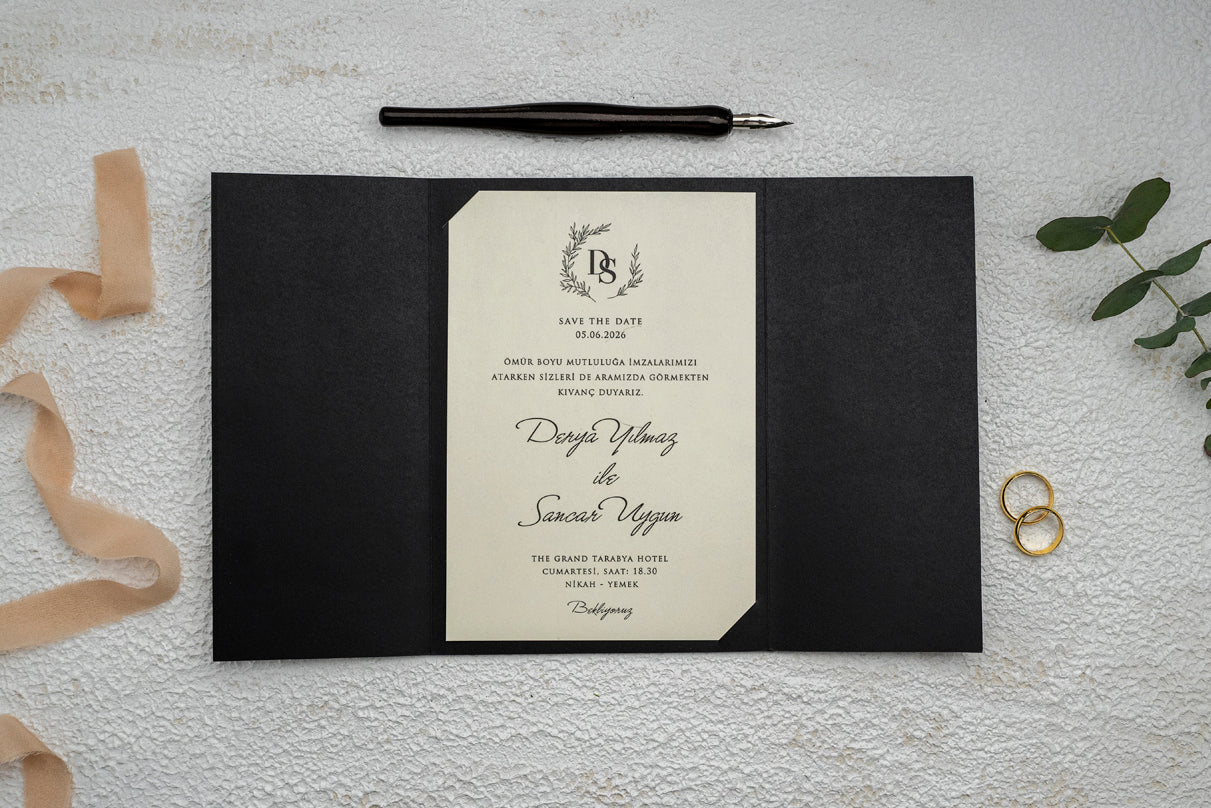 9266 - Elegant Wedding Invitation