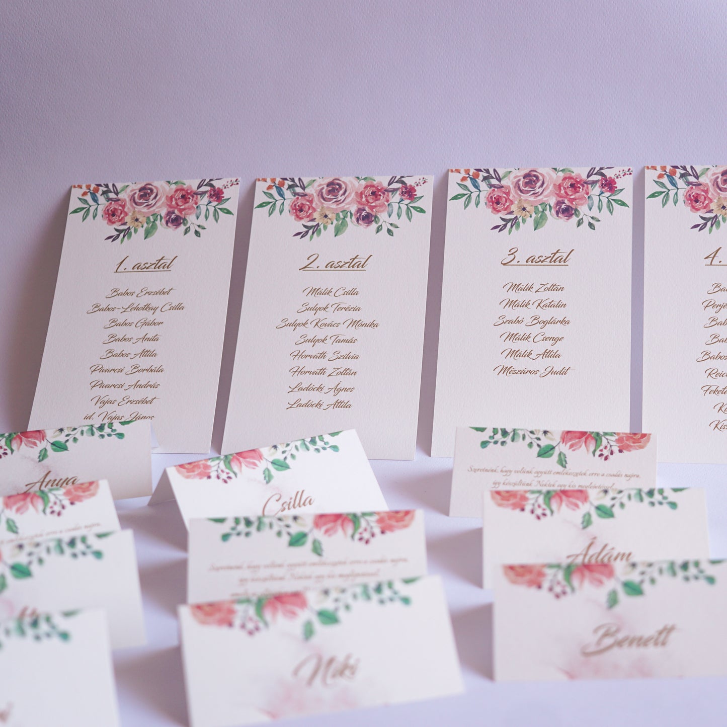 UK02 - Aquarelle flower pattern planter card