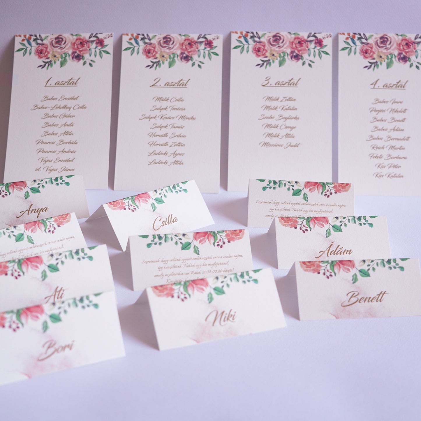 UK02 - Aquarelle flower pattern planter card