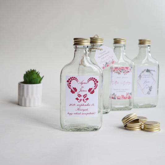 B021 - üveg címke-boroscímke-Erdélyi Esküvői Meghívók-boroscimke,cimke-Erdélyi Esküvői Meghívók