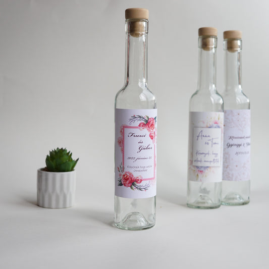 B008 - üveg címke-boroscímke-Erdélyi Esküvői Meghívók-boroscimke,cimke-Erdélyi Esküvői Meghívók