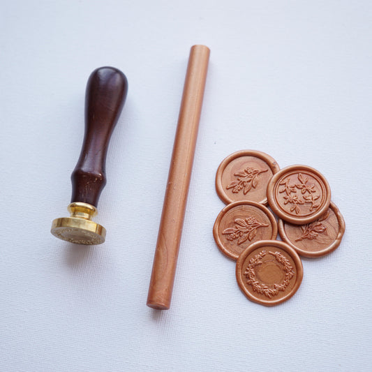 Réz színű kézzel készített viaszpecsét-viaszpecsét-Erdélyi Esküvői Meghívók-bronz,viaszpecsét-Erdélyi Esküvői Meghívók