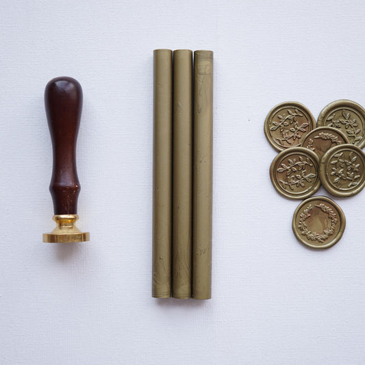 Antik zöld színű viaszrúd-viaszrúd-Erdélyi Esküvői Meghívók-viaszrúd,zöld-Erdélyi Esküvői Meghívók