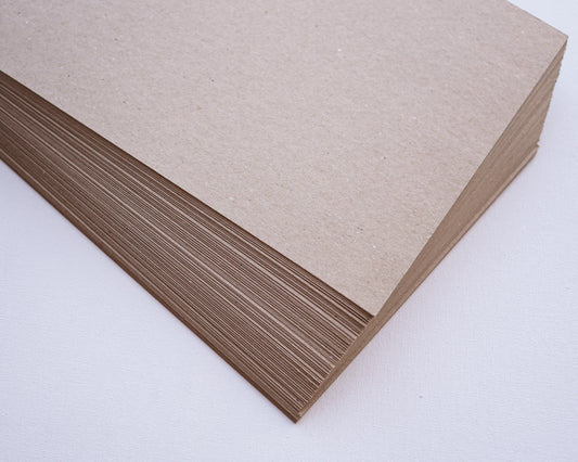 Kraft karton újrahasznosított - 170 g/m2 - A4-DIY papír-Erdélyi Esküvői Meghívók-kraft-Erdélyi Esküvői Meghívók