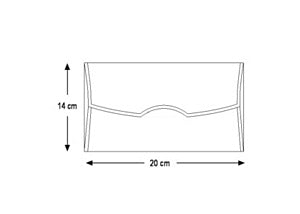 Z007 - 14 x 20 cm.-Boríték- -boríték, ezüst boríték - plicuri colorate - plicuri speciale -Erdélyi Esküvői Meghívók