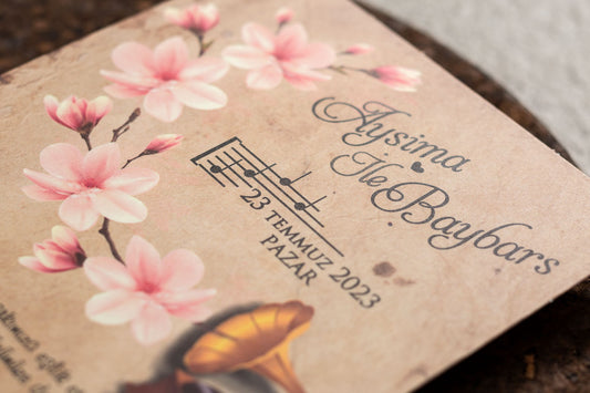 10517 - Rusztikus esküvői meghívó