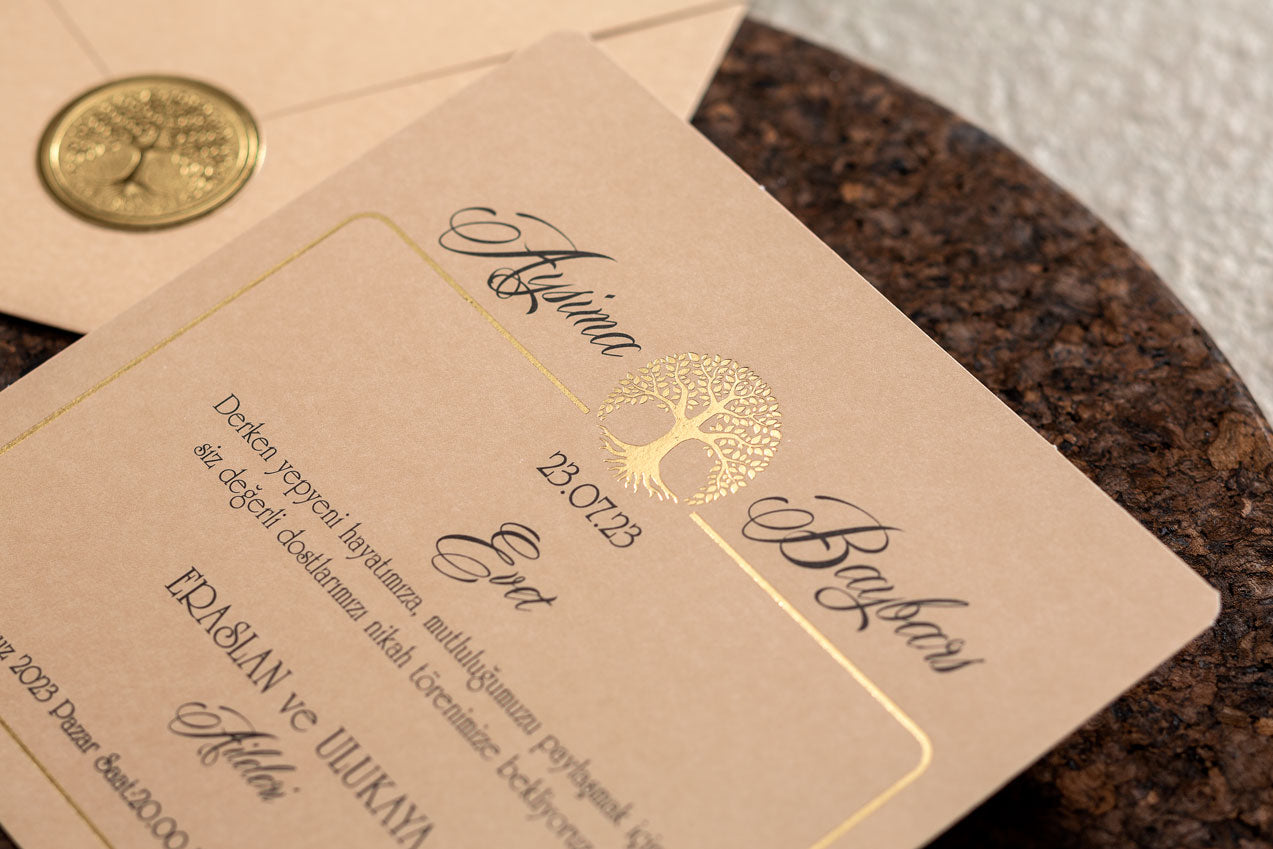 10591 - Domobornyomott esküvői meghívó