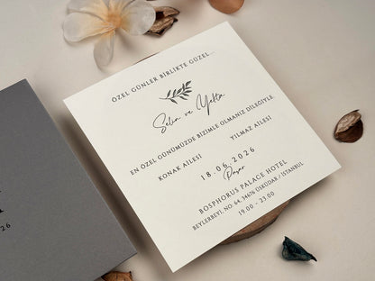 13317 - Tokos esküvői meghívó