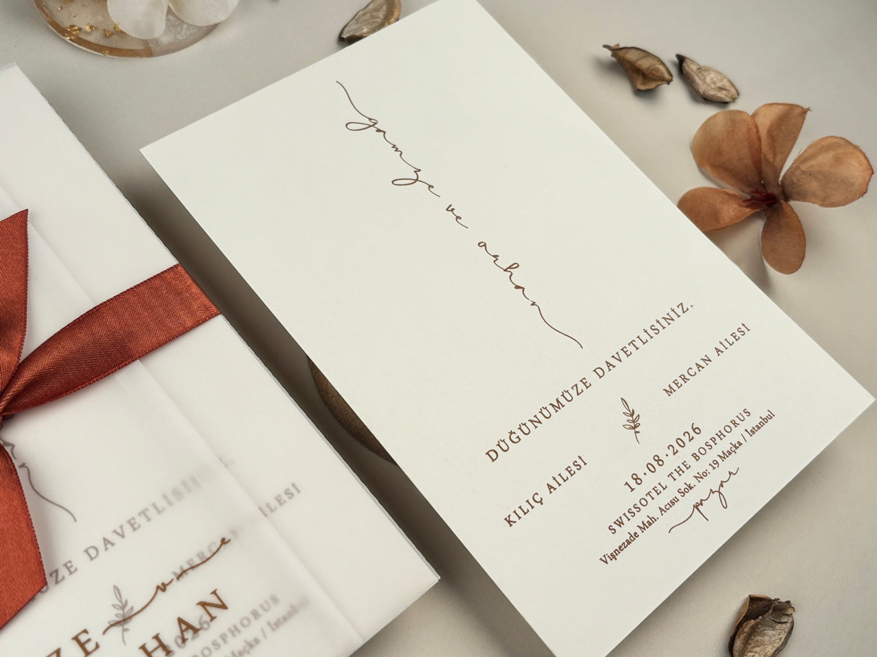 96932 - Pausz tokos esküvői meghívó