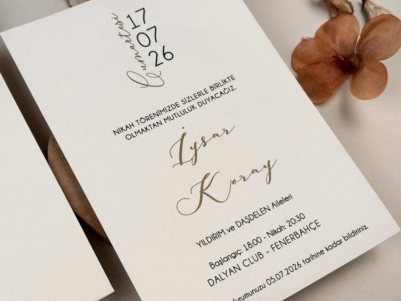 96934 - Tokos esküvői meghívó