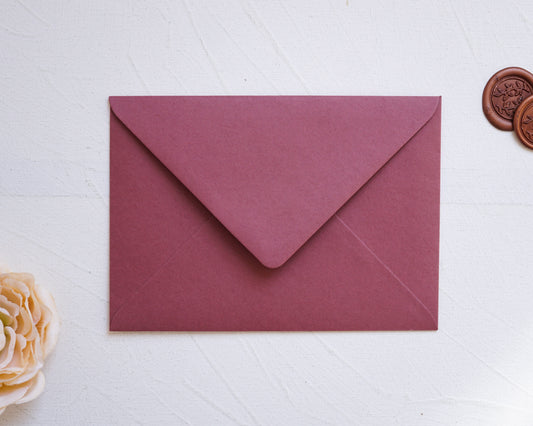 Powder pink premium envelope - B6 - 125×176 mm