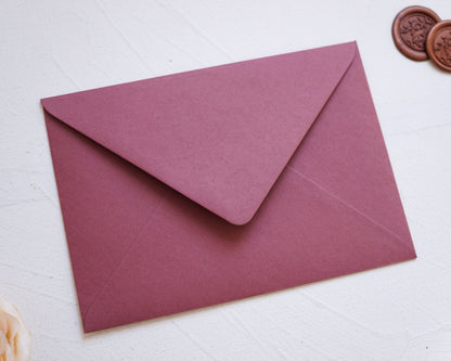 Rouge pink prémium boríték - B6 - 125×176 mm - RENDELÉSRE-Boríték-Erdélyi Esküvői Meghívók-B6,boríték,pink,rózsaszín-Erdélyi Esküvői Meghívók