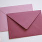 Powder pink premium envelope - B6 - 125×176 mm