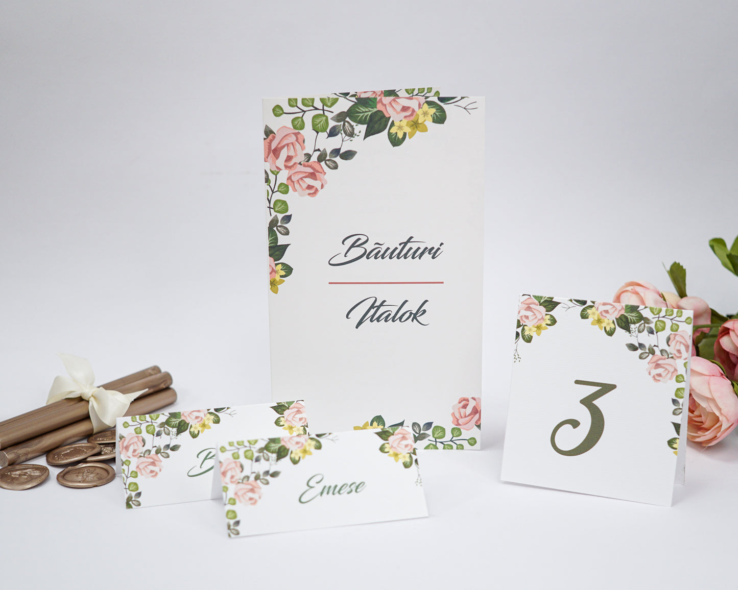 UK14 - Mallow Flower Planter Card