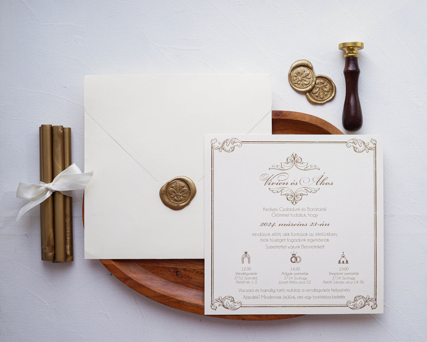 1134 - Elegant Wedding Invitation