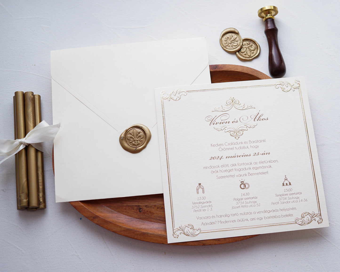 1134 - Elegant Wedding Invitation