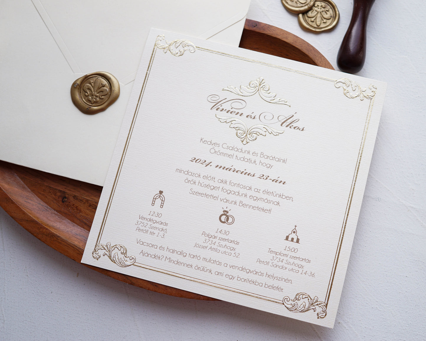 1134 - Elegant Wedding Invitation