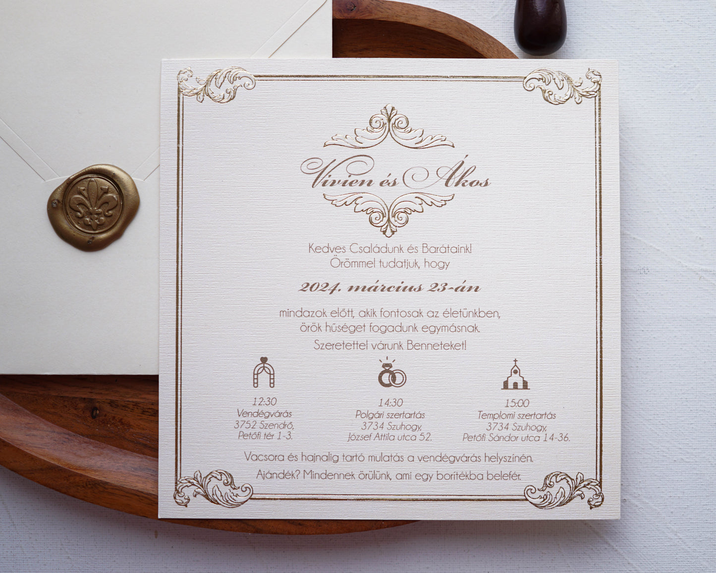 1134 - Elegant Wedding Invitation