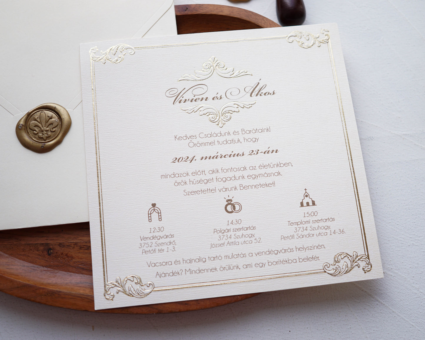 1134 - Elegant Wedding Invitation