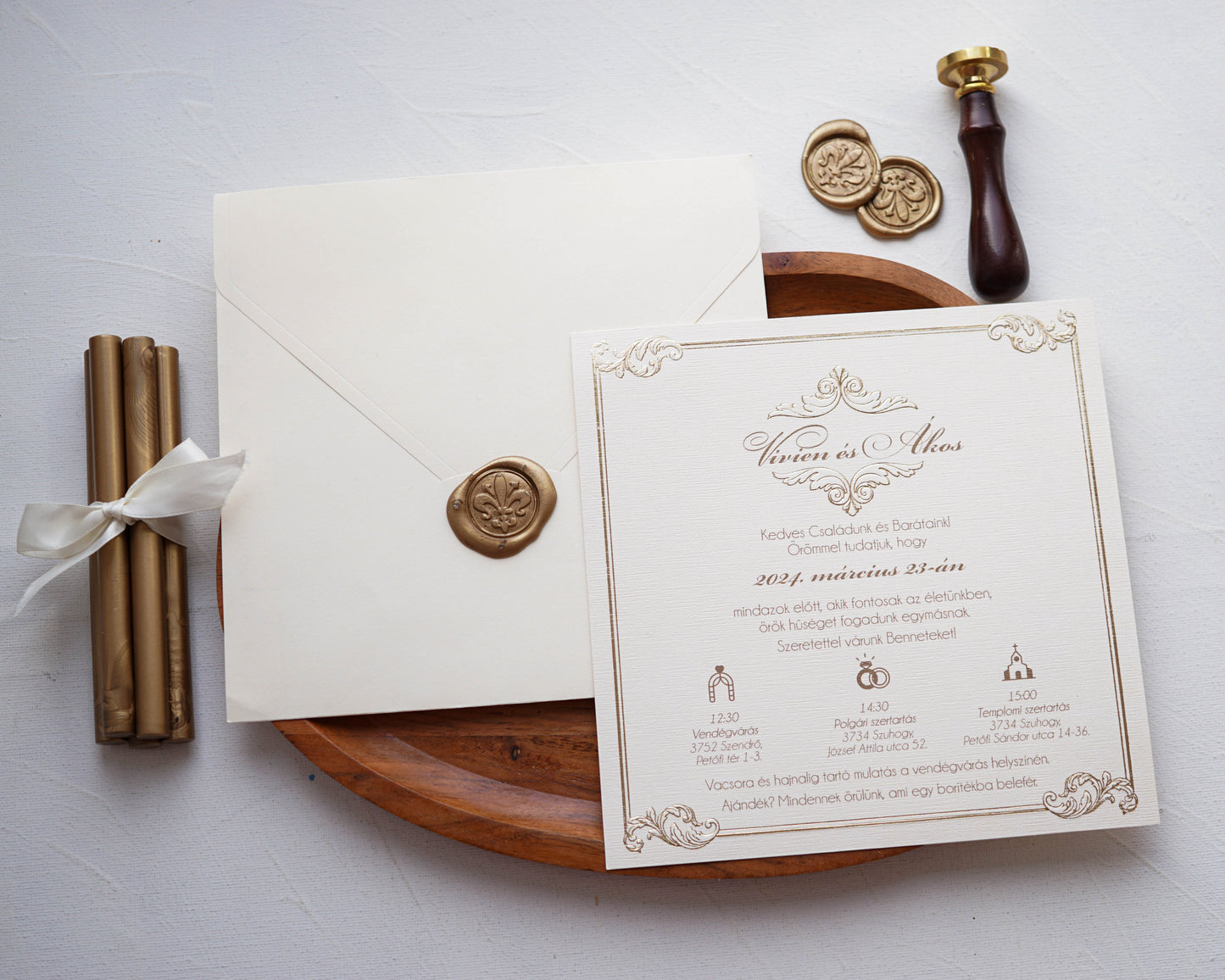 1134 - Elegant Wedding Invitation