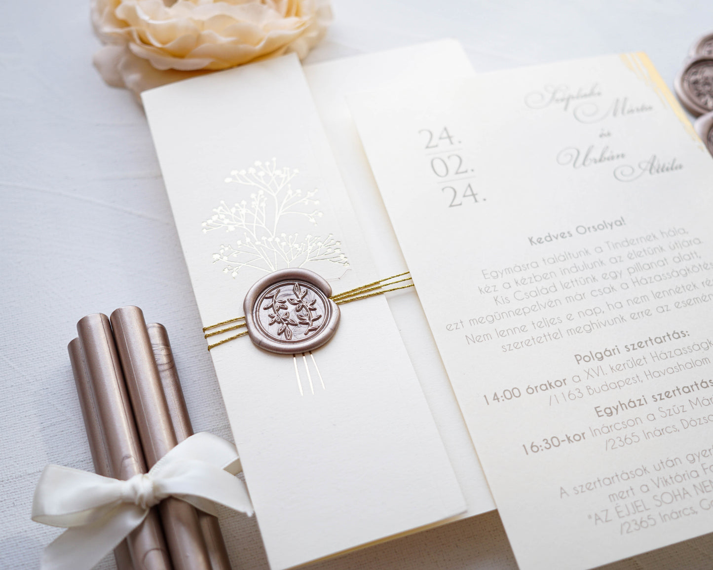 9279 - Greenery Wedding invitation