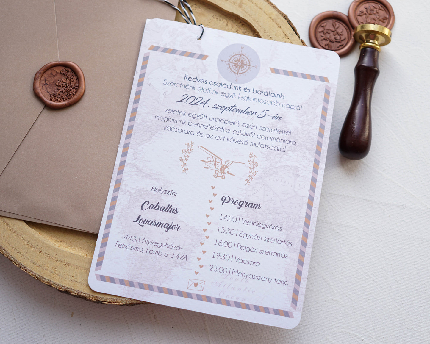 39784 - Photo Wedding Invitation